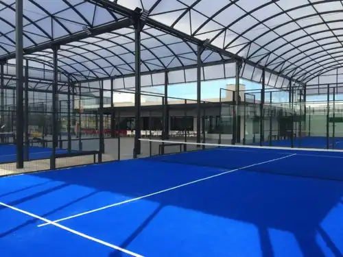 Padel Court covered with canopy