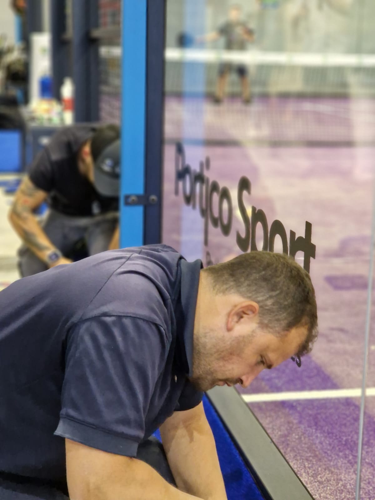 Portico Sport worker
