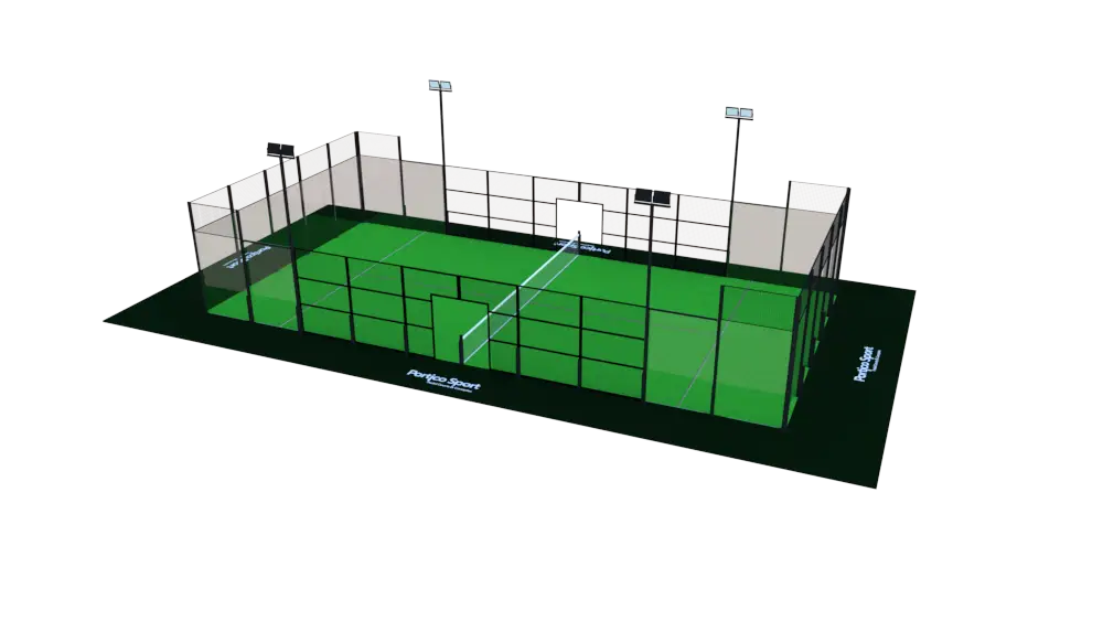 Ace court perspective view