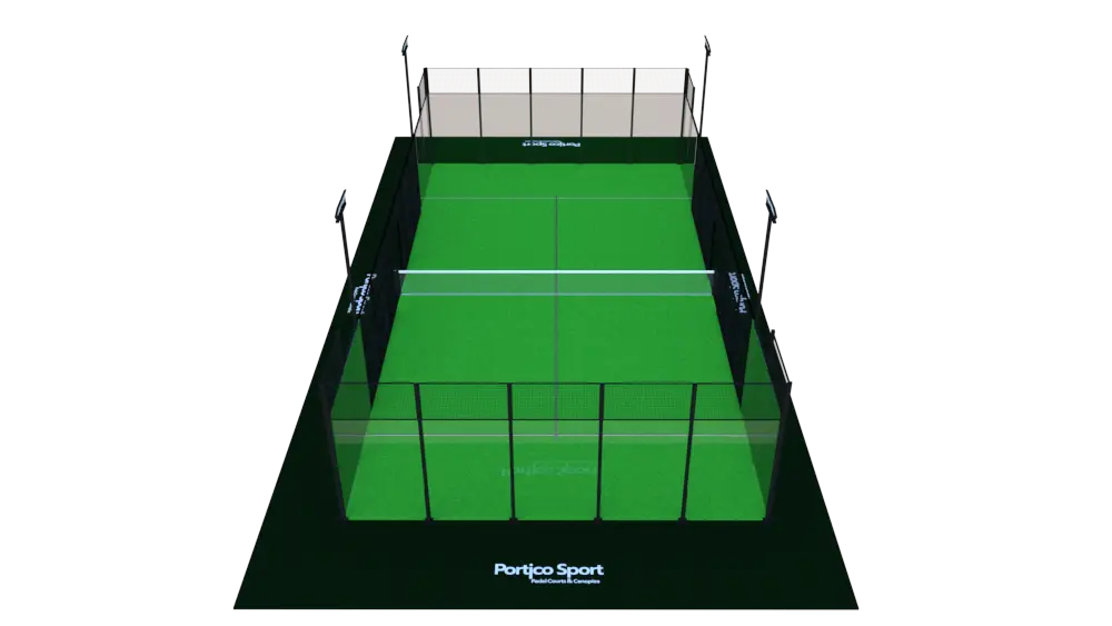 Ace court top view