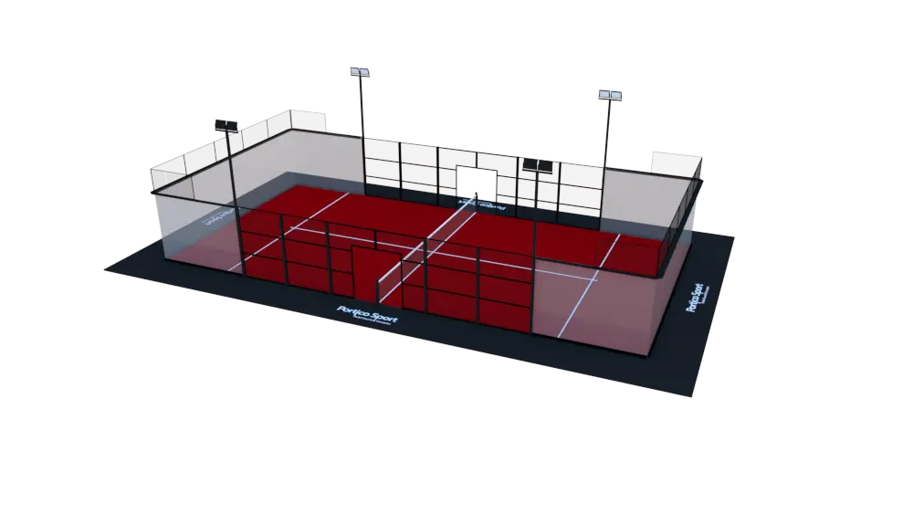 Panoramic+ court perspective view