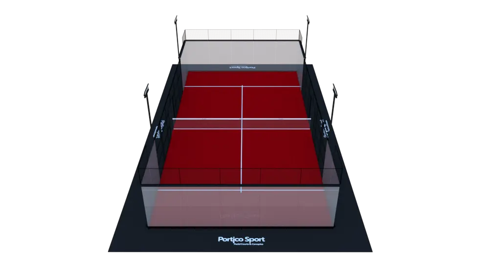Panorami court top view