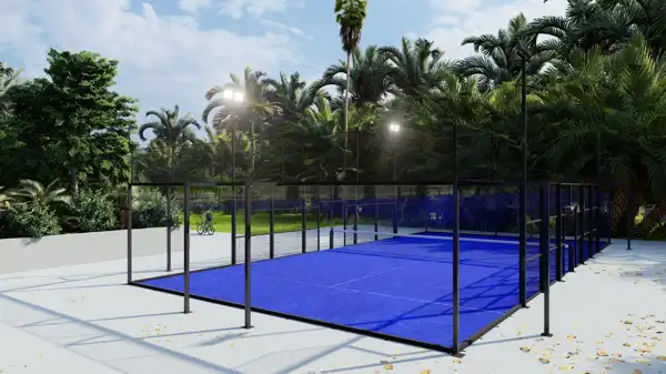 Panoramic Force 80 padel court