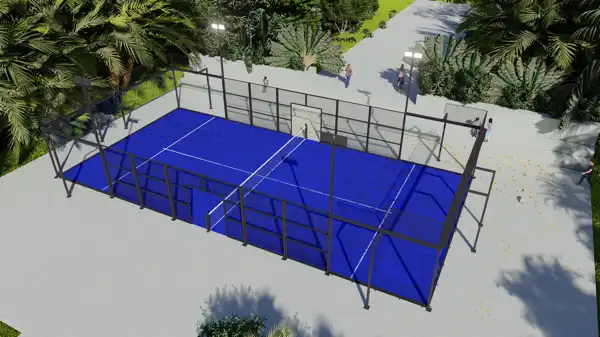Panoramic Force 80 padel court