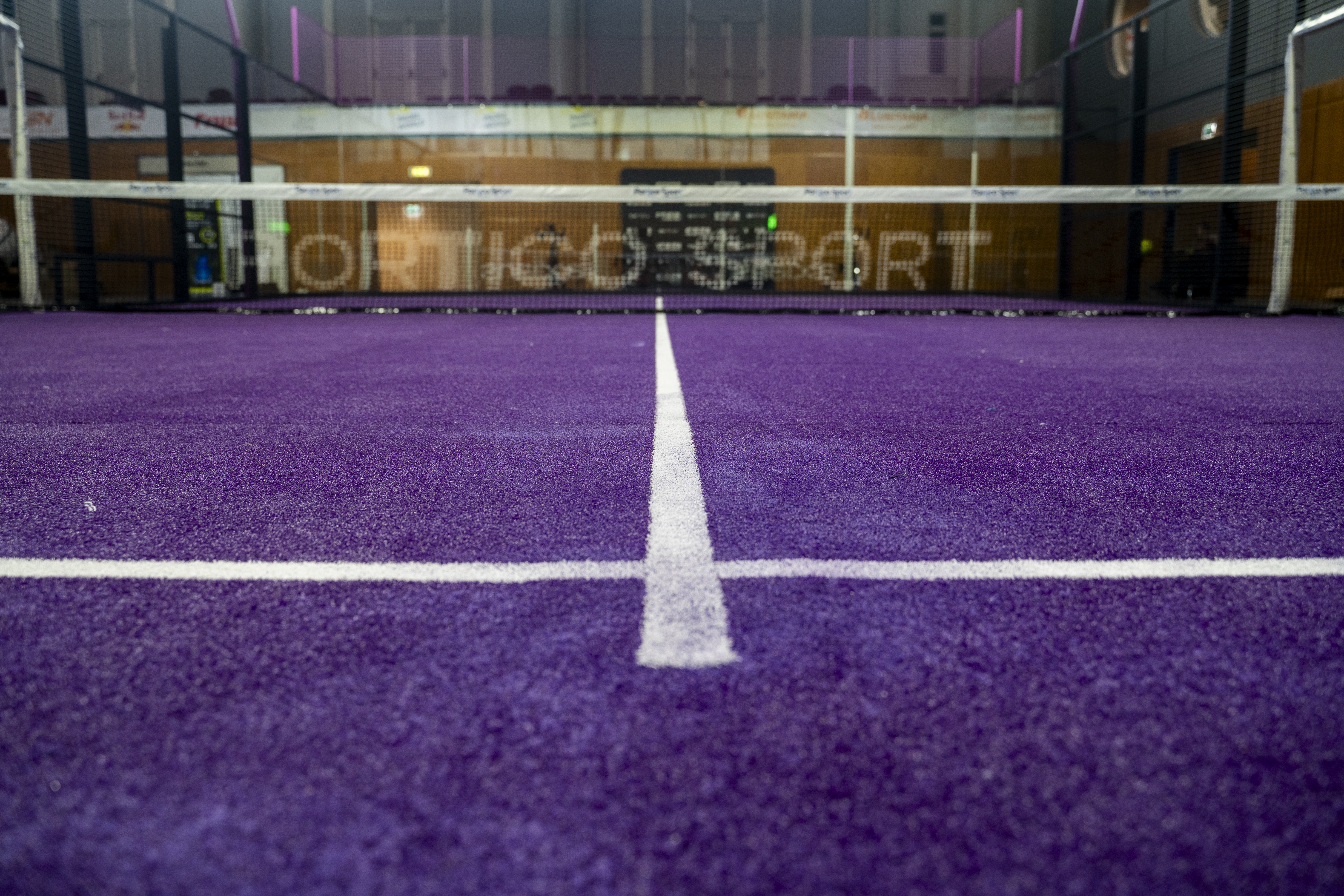 Padel court turf