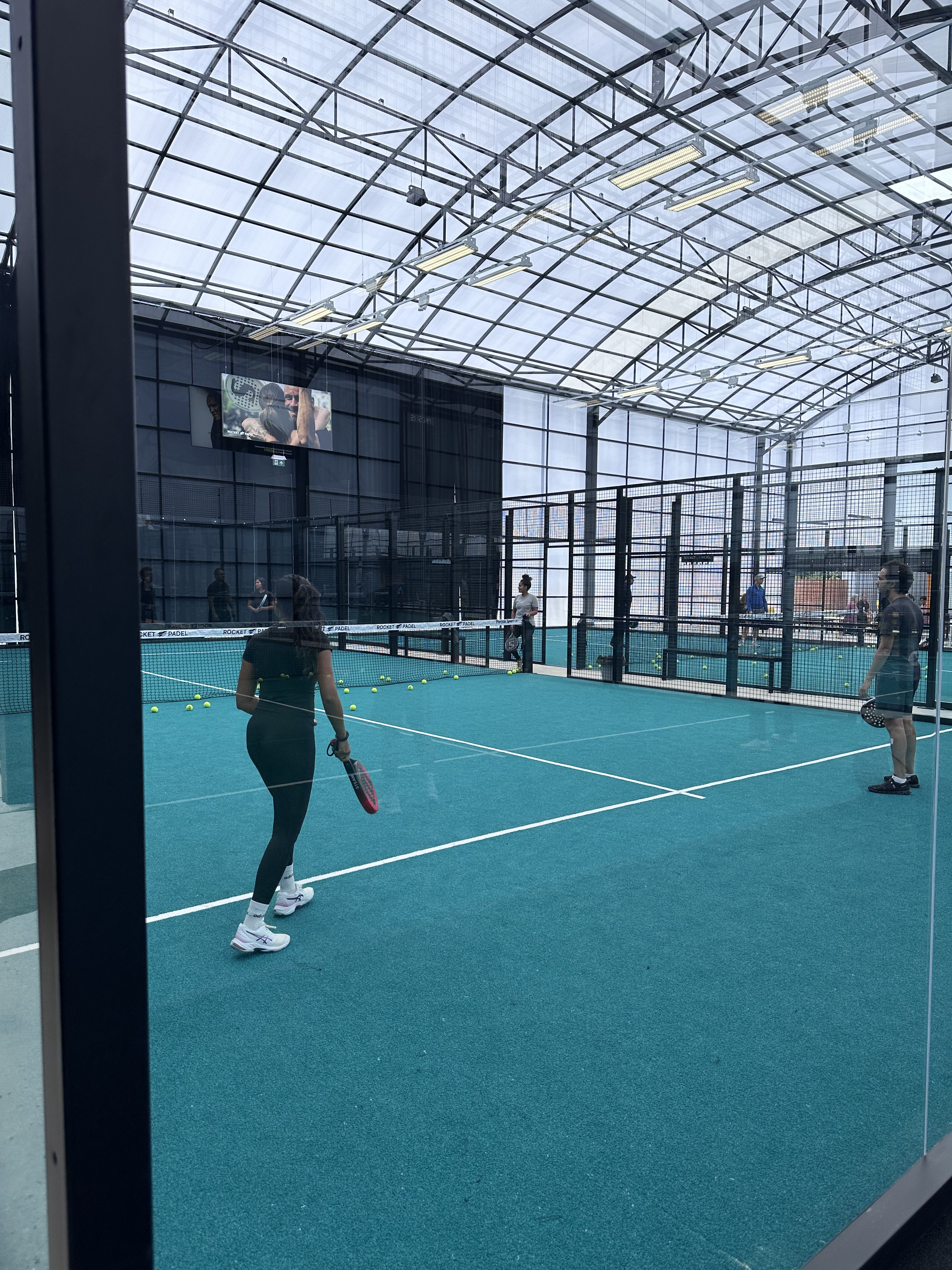 Padel court turf