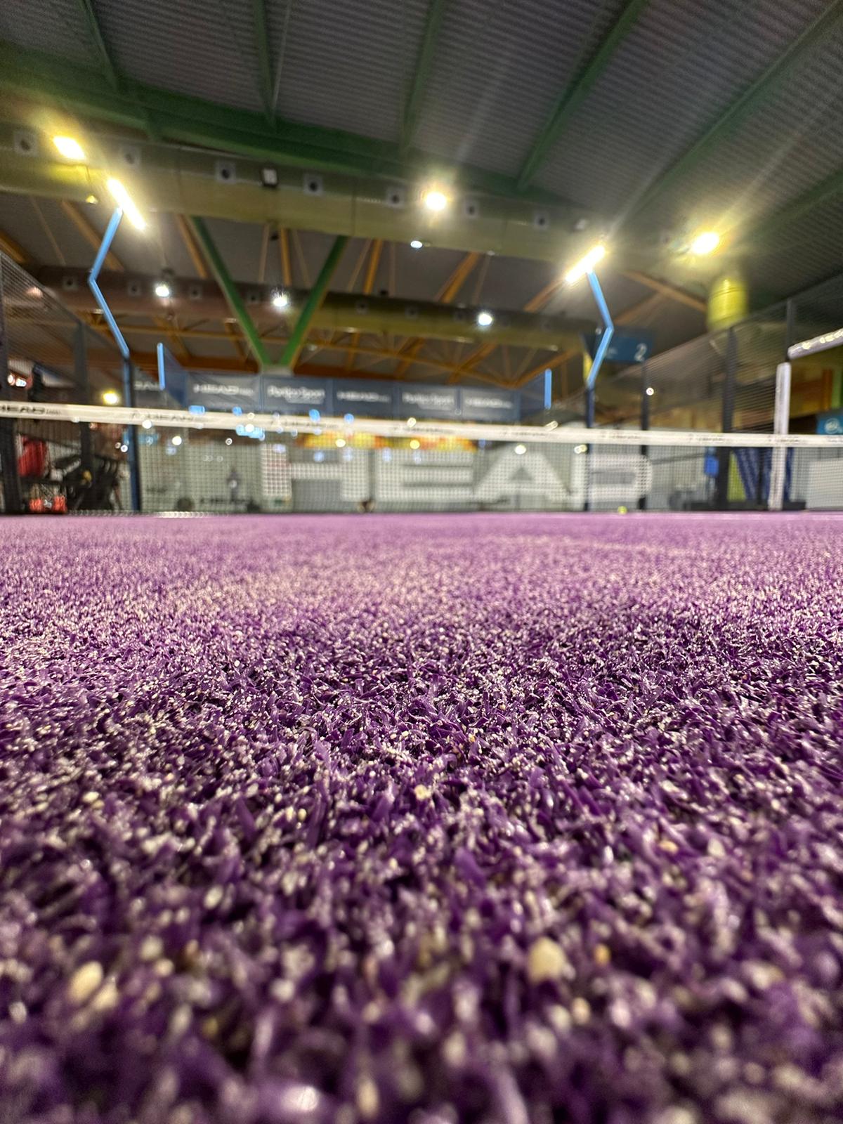 Padel court turf