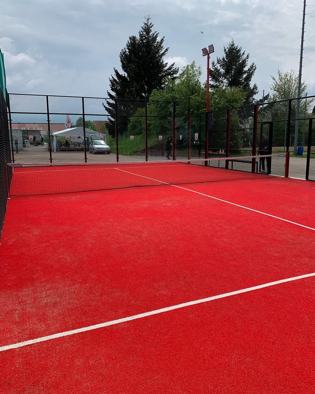 Padel court turf