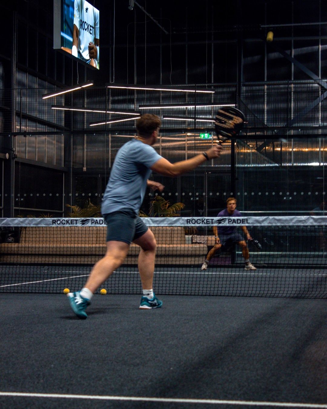 Padel court turf