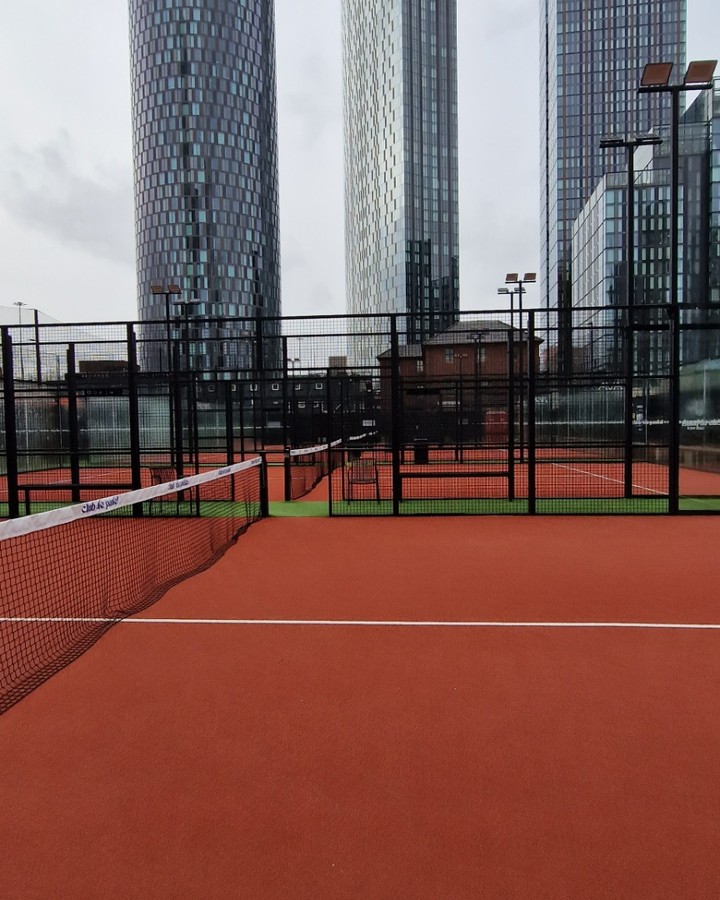 Padel court turf