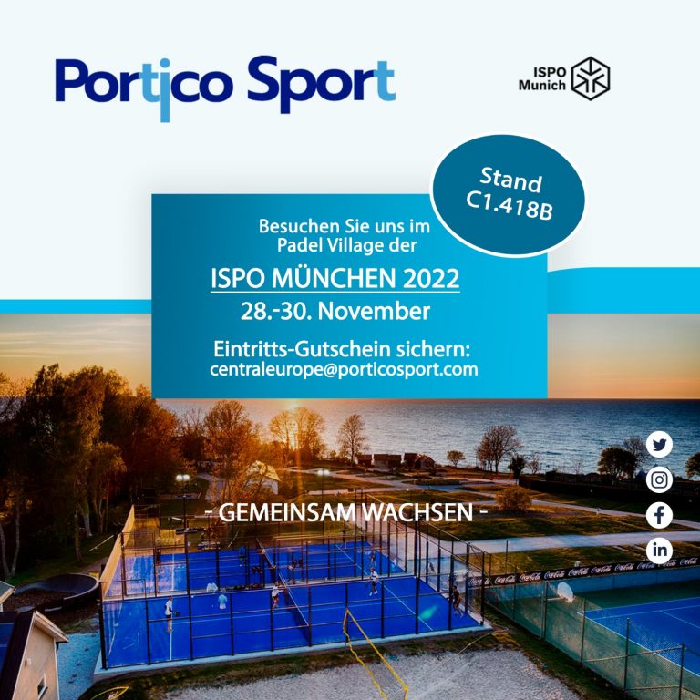 Portico Sport en Ispo Munich 2022