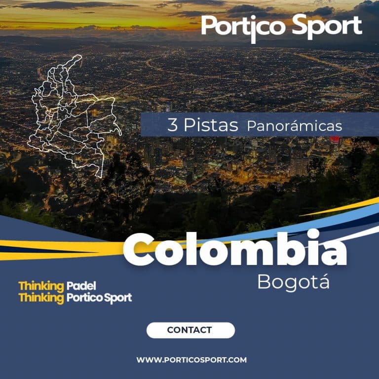Portico Sport en Colombia: «La fiebre del pádel toma Bogotá»
