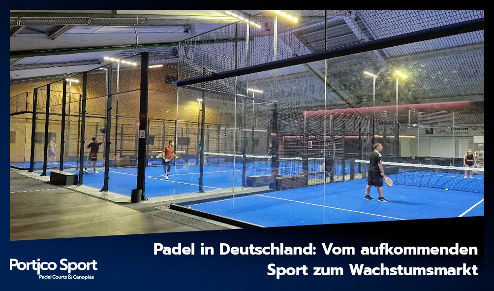 Pista de pádel en Alemania
