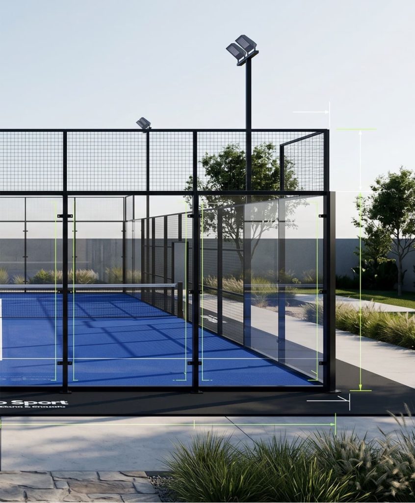 Mitad pista Club tech Ext en tamaño grande Portico Sport