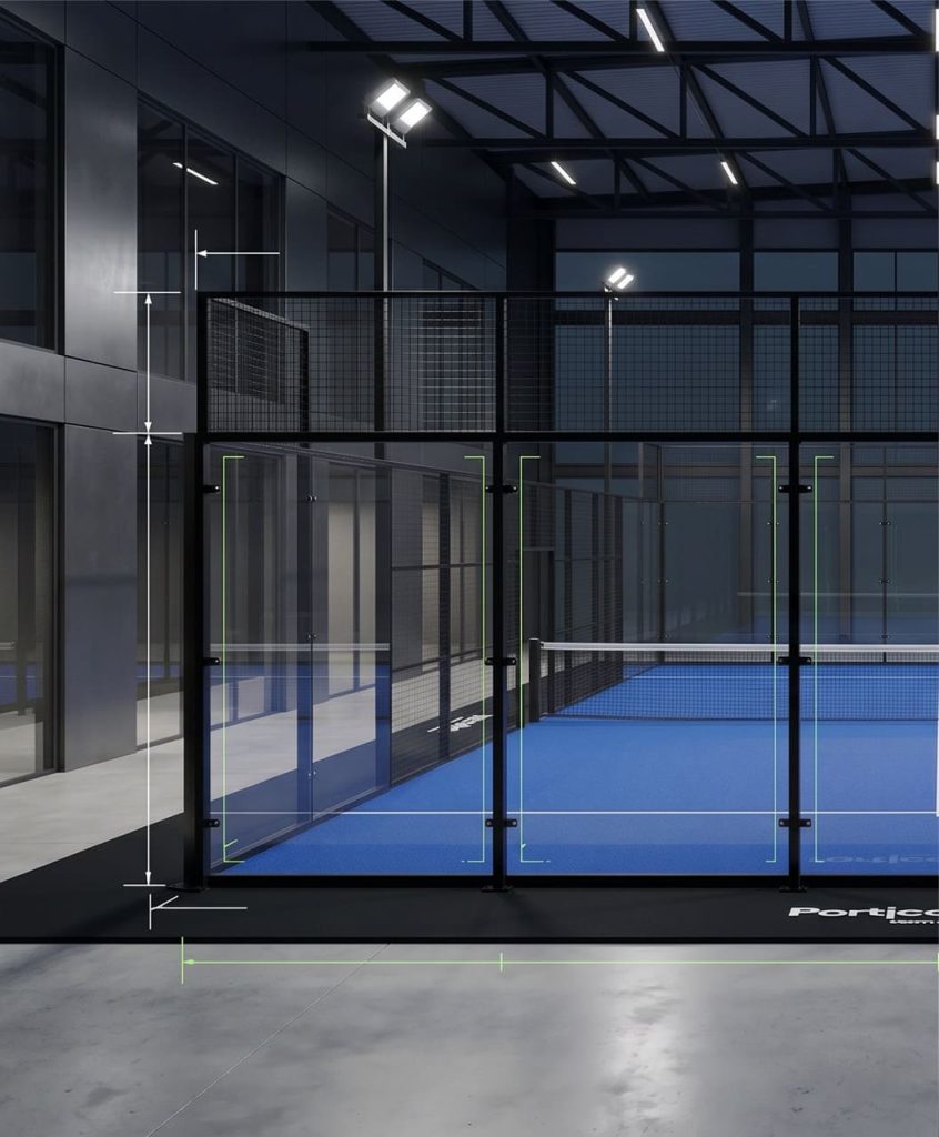 Mitad pista Club tech Int en tamaño grande Portico Sport