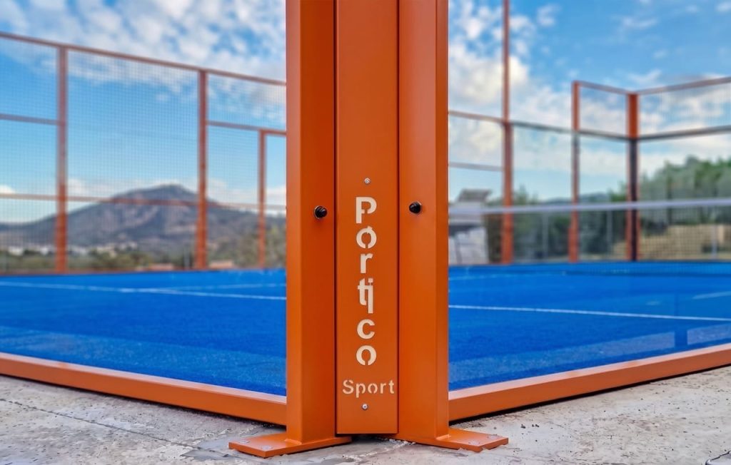 Pintura lacada orange en tamaño grande Portico Sport