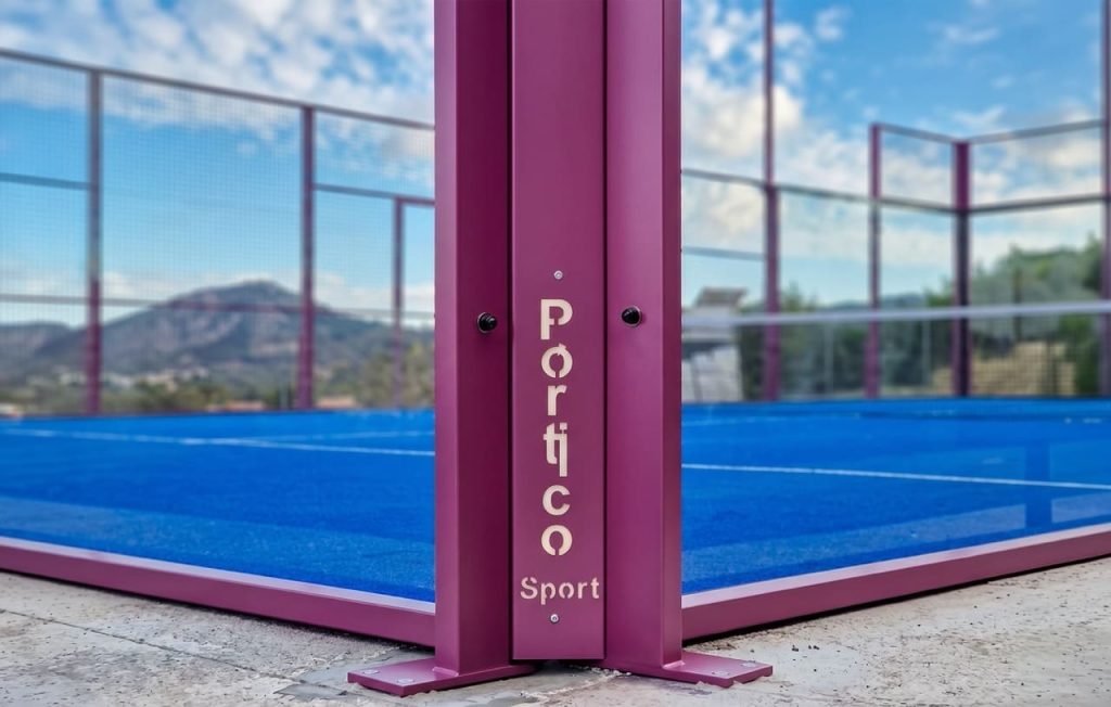 Pintura lacada pink en tamaño grande Portico Sport