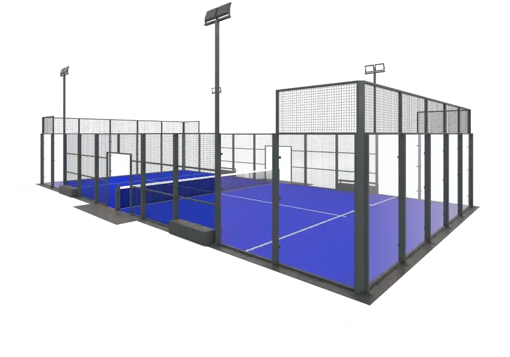 Pista Móvil Portico Sport con medidas
