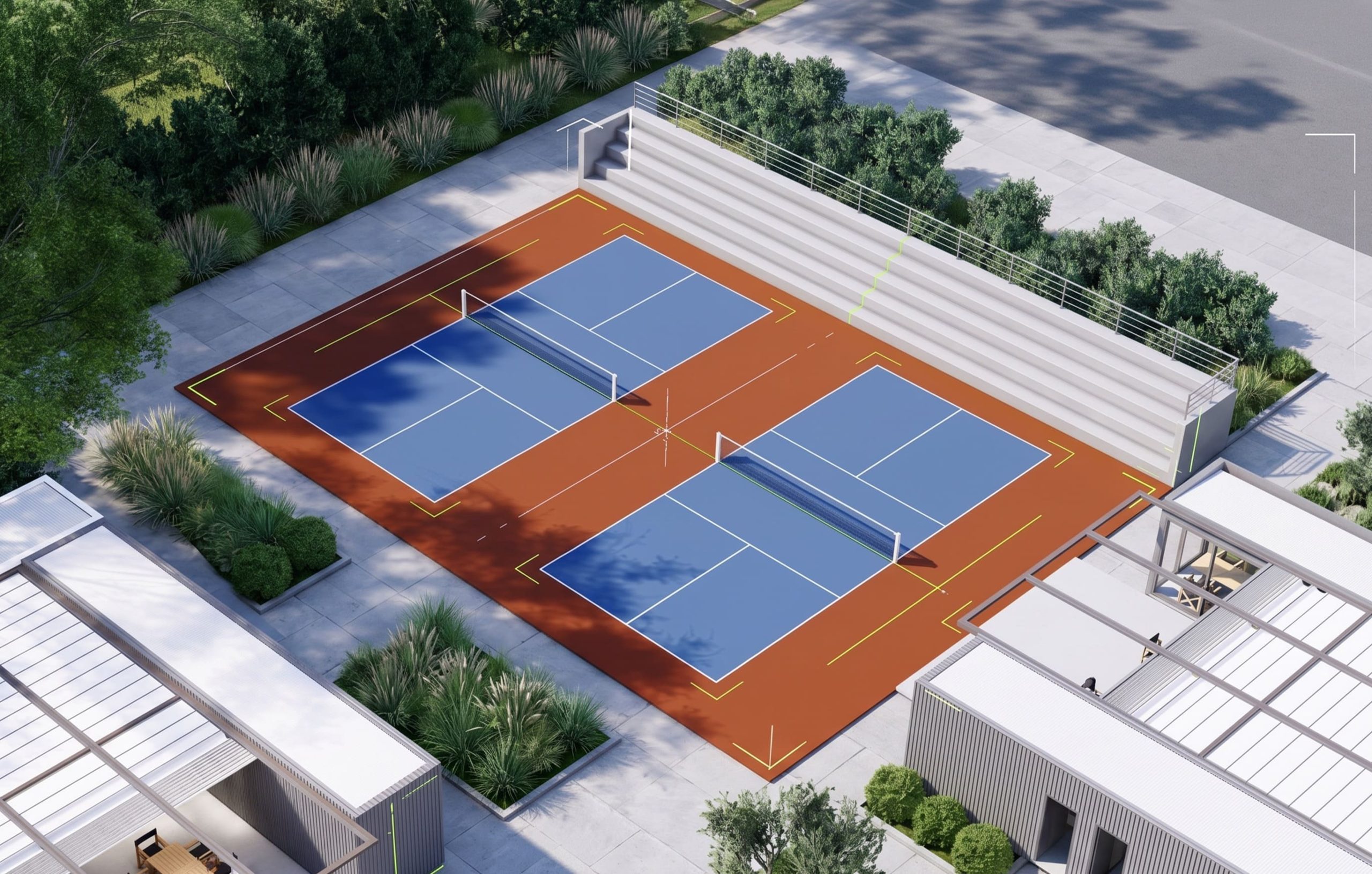 Pista pickleball tech de Portico Sport