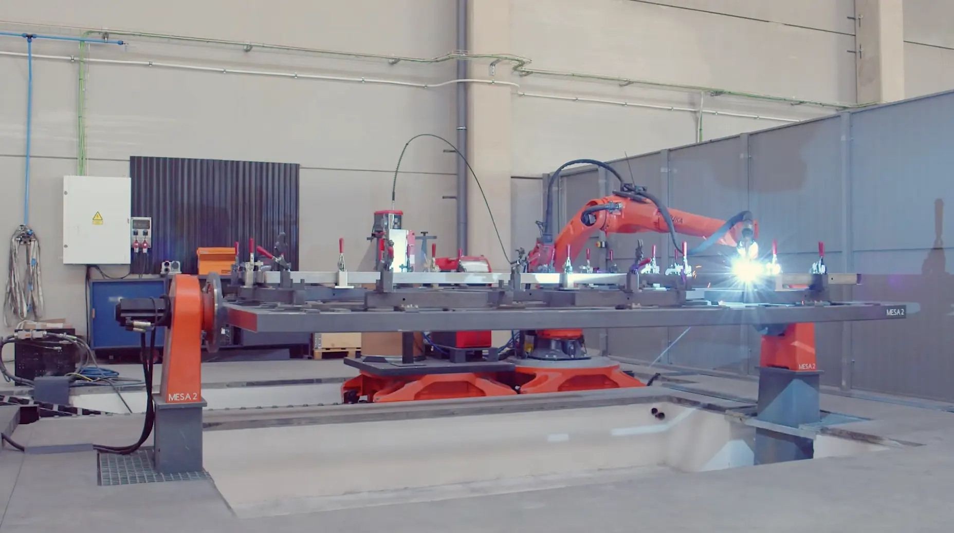 Robot trabajando