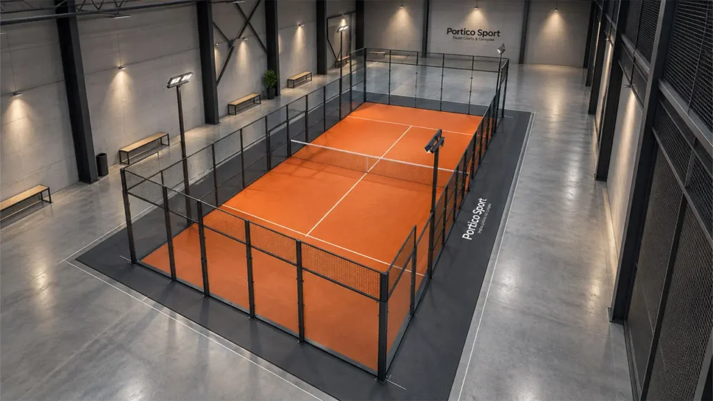Cancha de pádel ACE de Portico Sport