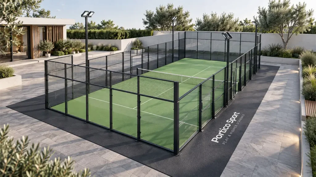 Cancha de pádel Club Plus de Portico Sport