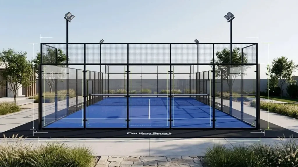 Cancha de pádel Club de Portico Sport