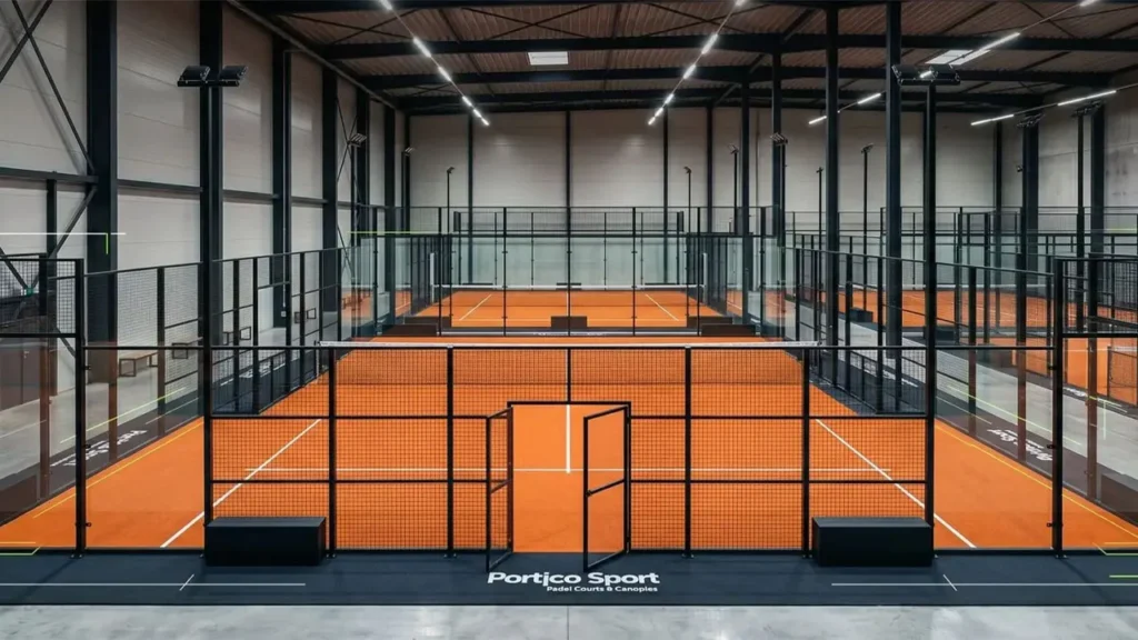 Cancha de pádel Móvil de Portico Sport