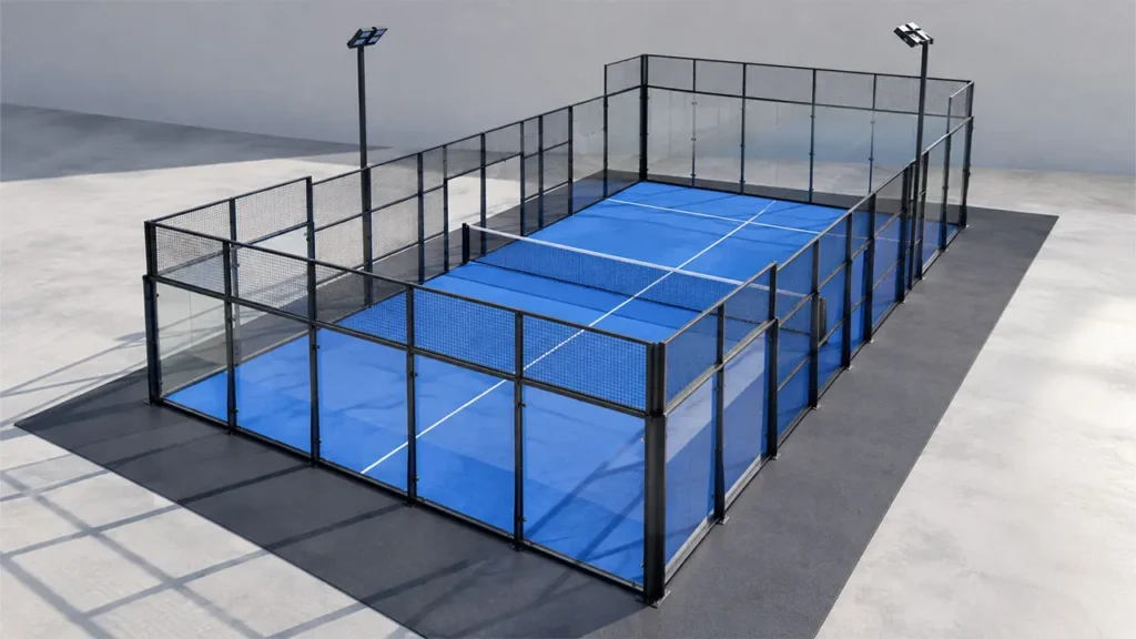 Cancha de pádel Panoramic de Portico Sport