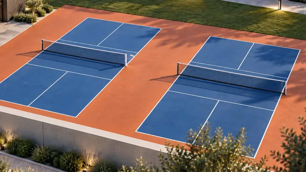 Cancha de pádel Pickleball de Portico Sport